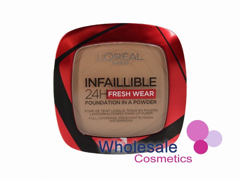 6 x L'Oreal Paris Infaillible 24H Fresh Wear Foundation - 300 AMBRE
